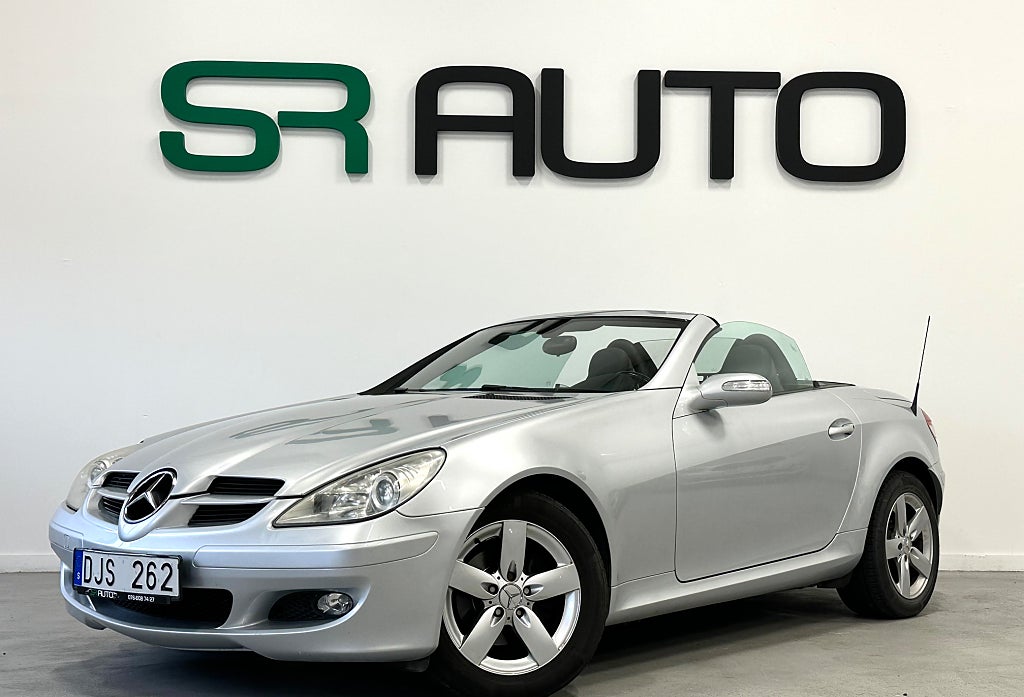 Mercedes-Benz SLK 200 Kompressor | El-Cabriolet | SoV-Hjul | 163hk
