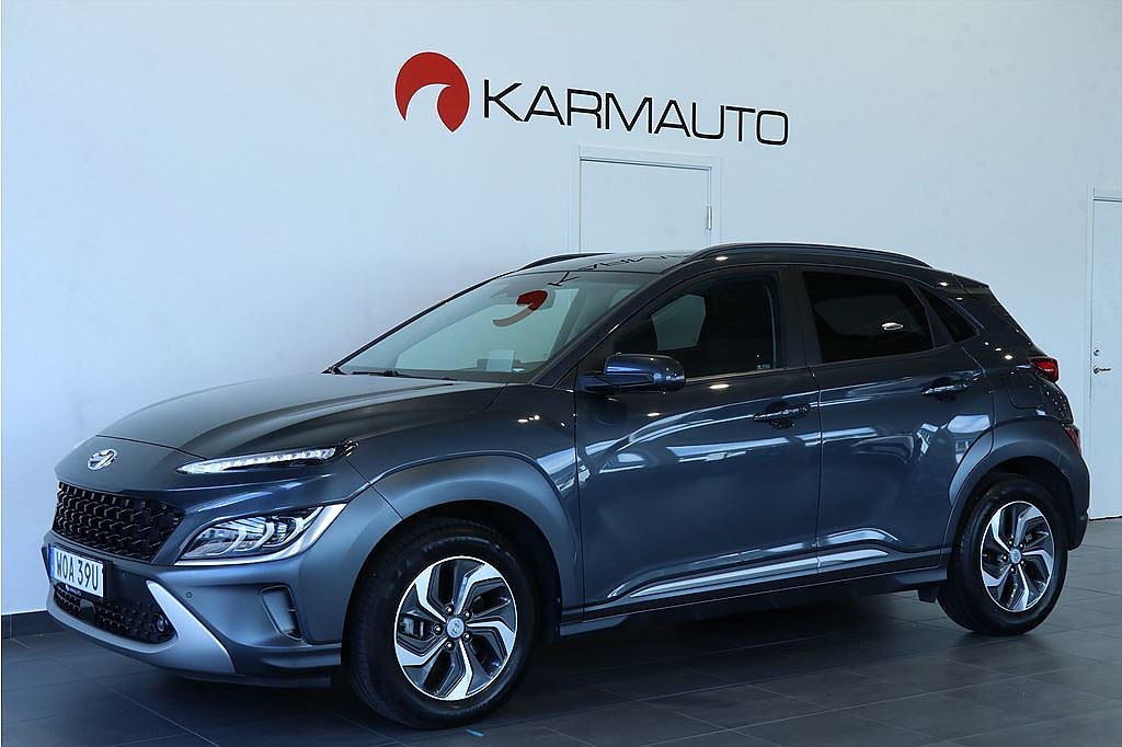 Hyundai Kona Hybrid 1.6 GDI DCT 141hk Backkamera CarPlay HuD