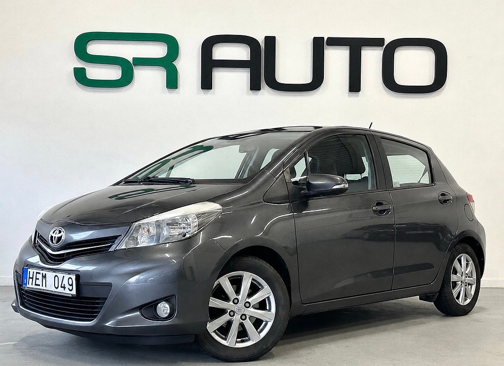 Toyota Yaris 5-dörrar 1.0 VVT-i Active | Bluetooth | Backkamera