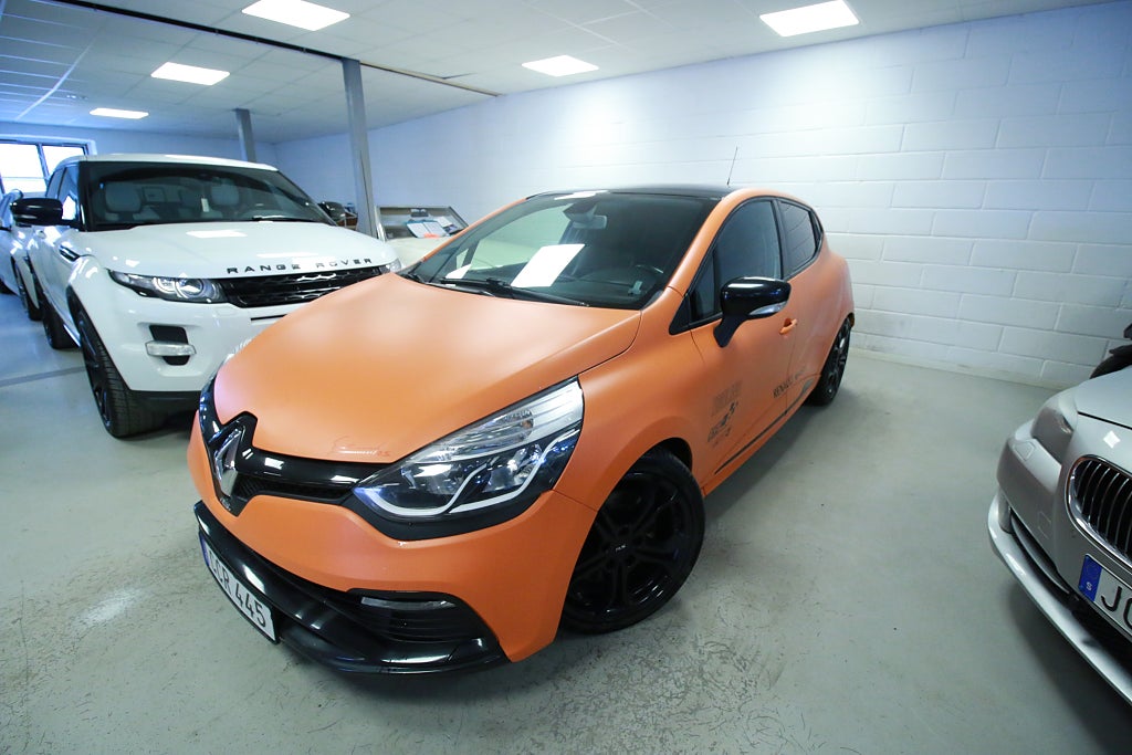 Renault Clio RS 1.6 TCe EDC 200hk Skinnstolar sportavgas