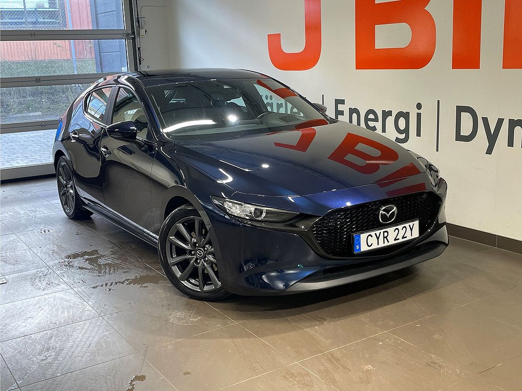 Mazda 3 Hatchback 2.0 SKYACTIV-G M Hybrid 150hk Aut - EN ÄGARE