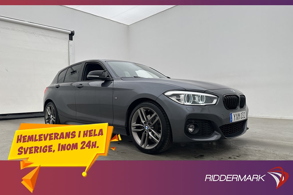 BMW 120 I 184hk M Sport Shadowline Hifi P Sensorer Skinn LED