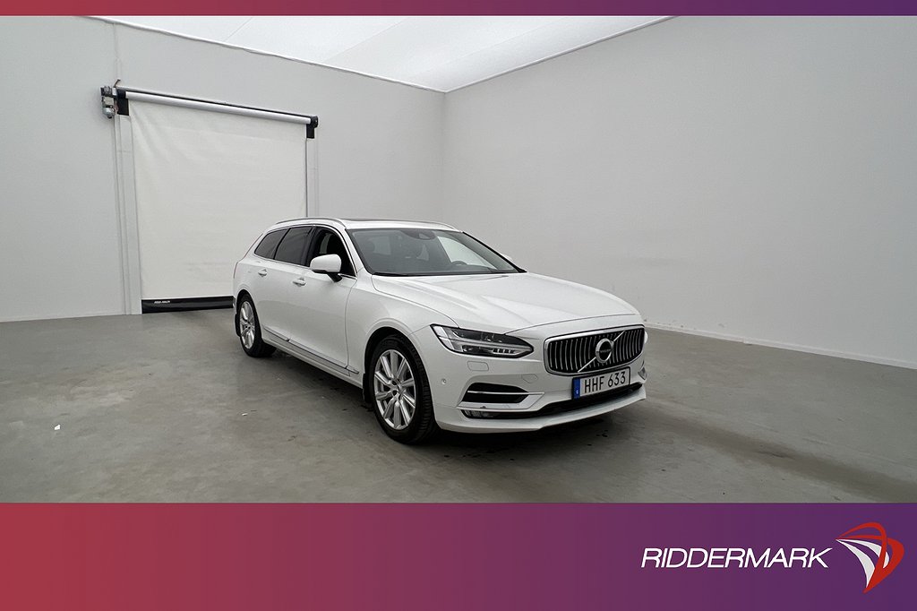 Volvo V90 D4 AWD Inscription VOC Värm Pano HUD Kamera 4-Zons