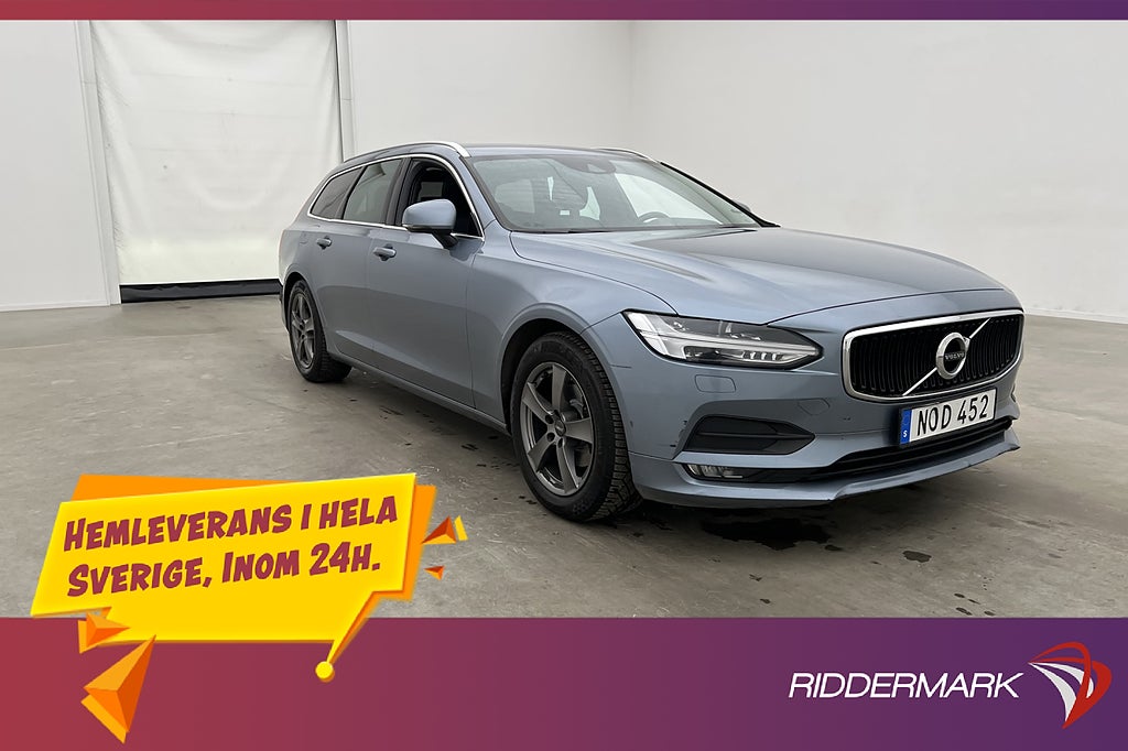 Volvo V90 D4 Geartronic 190hk Advanced P-Värmare Kamera Drag