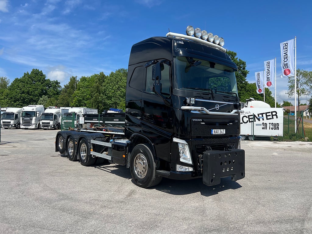 Volvo FH13 500 8x4*4 Tridem Lastväxlare Fullt Plogutrustad