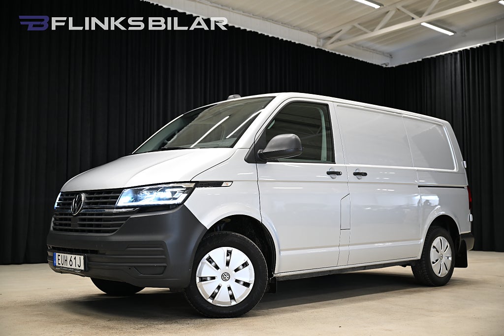 Volkswagen Transporter DSG 150HK Dubbeldörr|Drag|Värmare|LED|EnÄgare|Leasbar