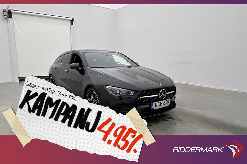 Mercedes-Benz CLA 200 Shooting Brake AMG Pano Bu 4,95% Ränta