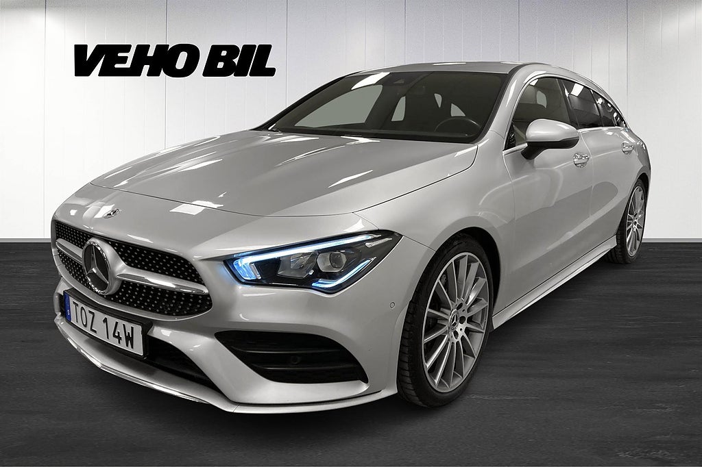 Mercedes-Benz CLA 200 Shooting Brake AMG Kamera Panelbelysning 
