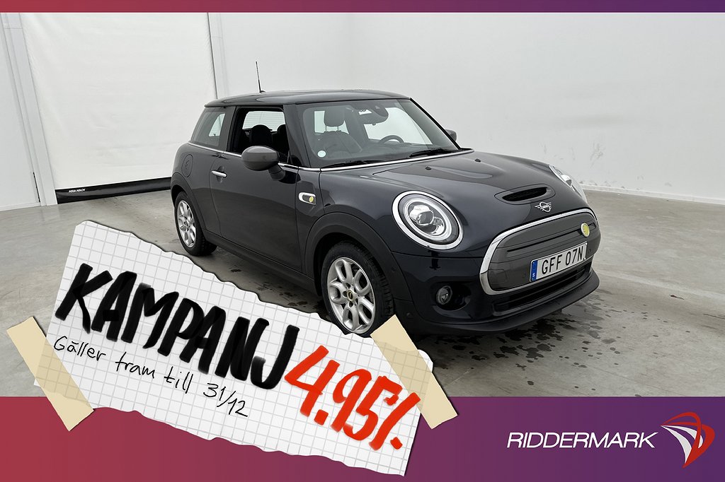 MINI Cooper SE 184hk Maximise Pano Värmepump H/ 4,95% Ränta