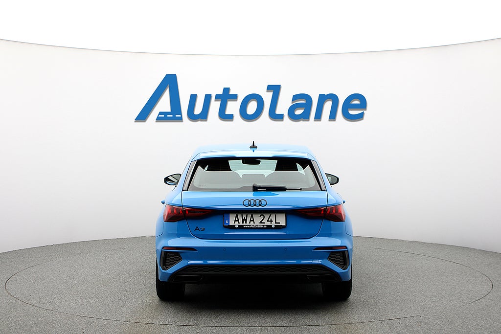 Audi A3 35 TFSI S Tronic, S Line, Kamera 150hk