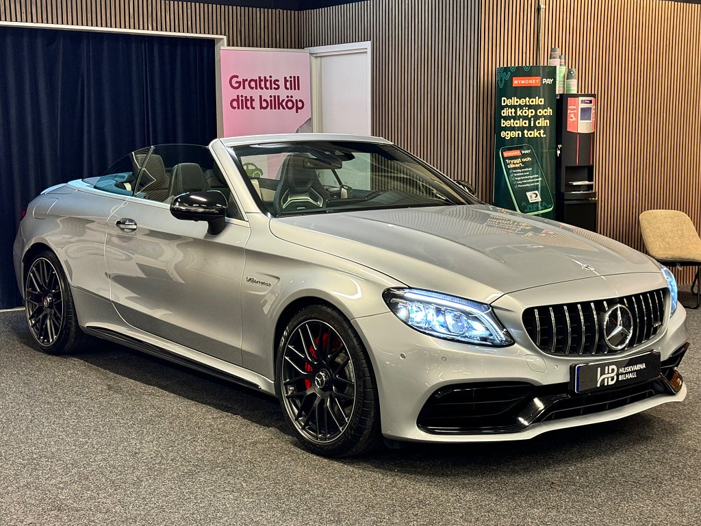 Mercedes-Benz AMG C63 S Carbon Performance Cabriolet Euro 6 360 Skalstolar