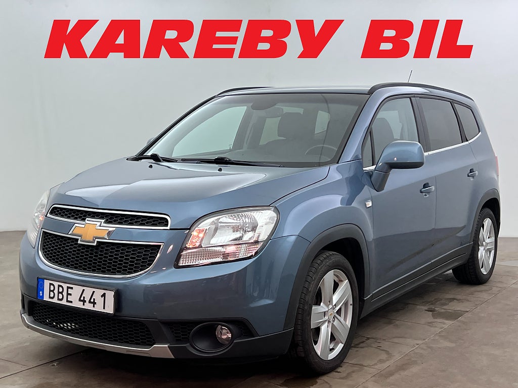 Chevrolet Orlando 2.0 TD VCDi Aut KAMPANJ 7-Sits Skinn Drag Nybesiktigad Nyservad