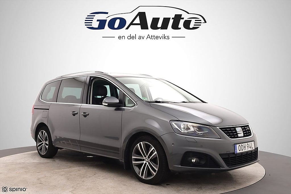 Seat Alhambra 2.0 TDI DSG FR 7-sits Dragkrok Värmare