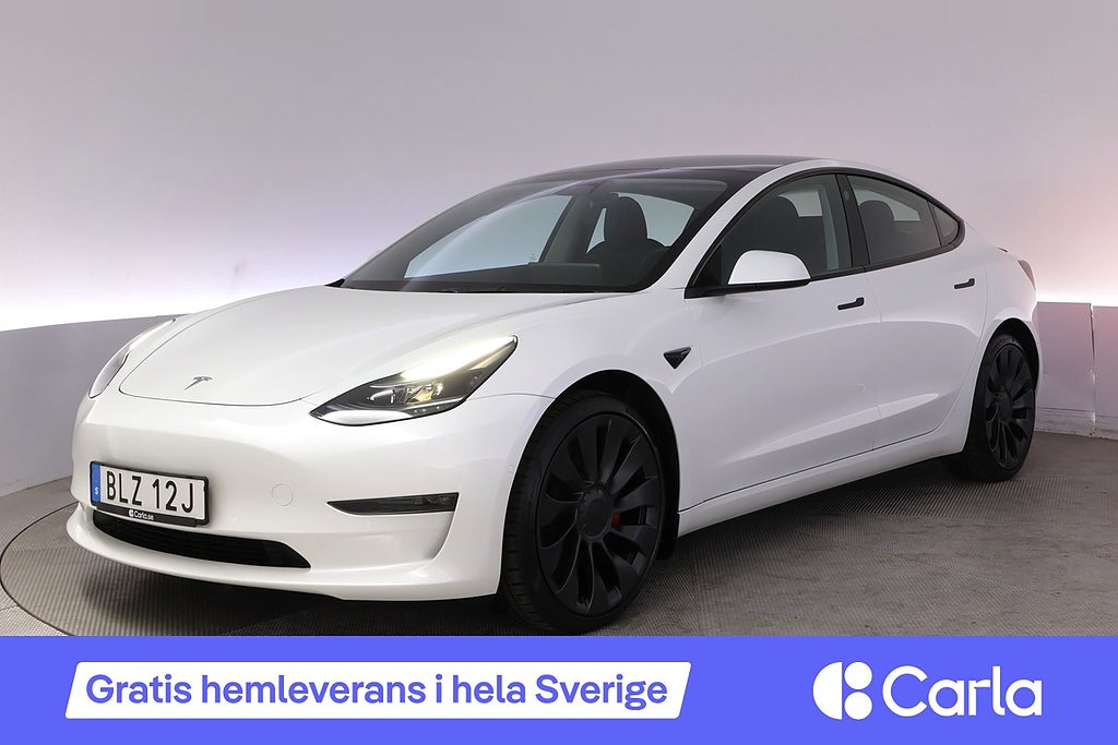 Tesla Model 3 Performance Autopilot Panorama