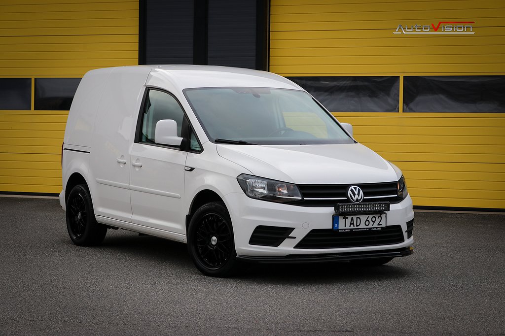 Volkswagen Caddy 2.0 TDI DSG 150hk | DRAG | VÄRMARE | 17"