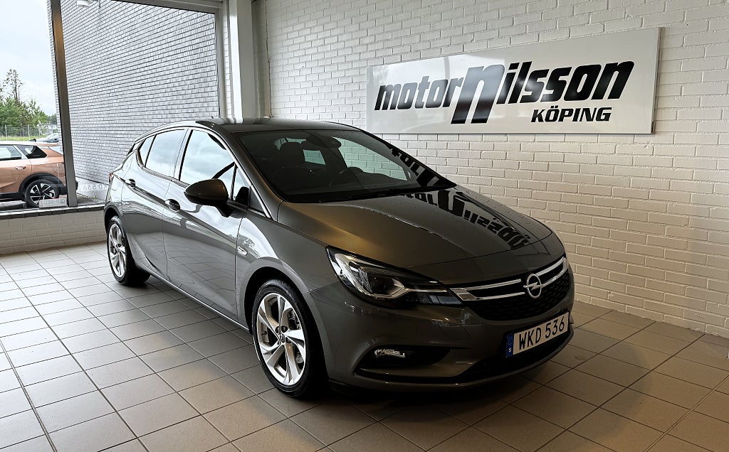 Opel Astra 1.6T 200hk Aut Dynamic Carplay V-hjul Mycket fin!