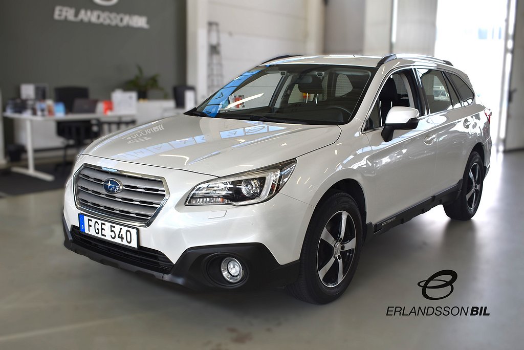 Subaru Outback 2.0 4WD Lineartronic Euro 6 B-KAM NY BESIKTAD