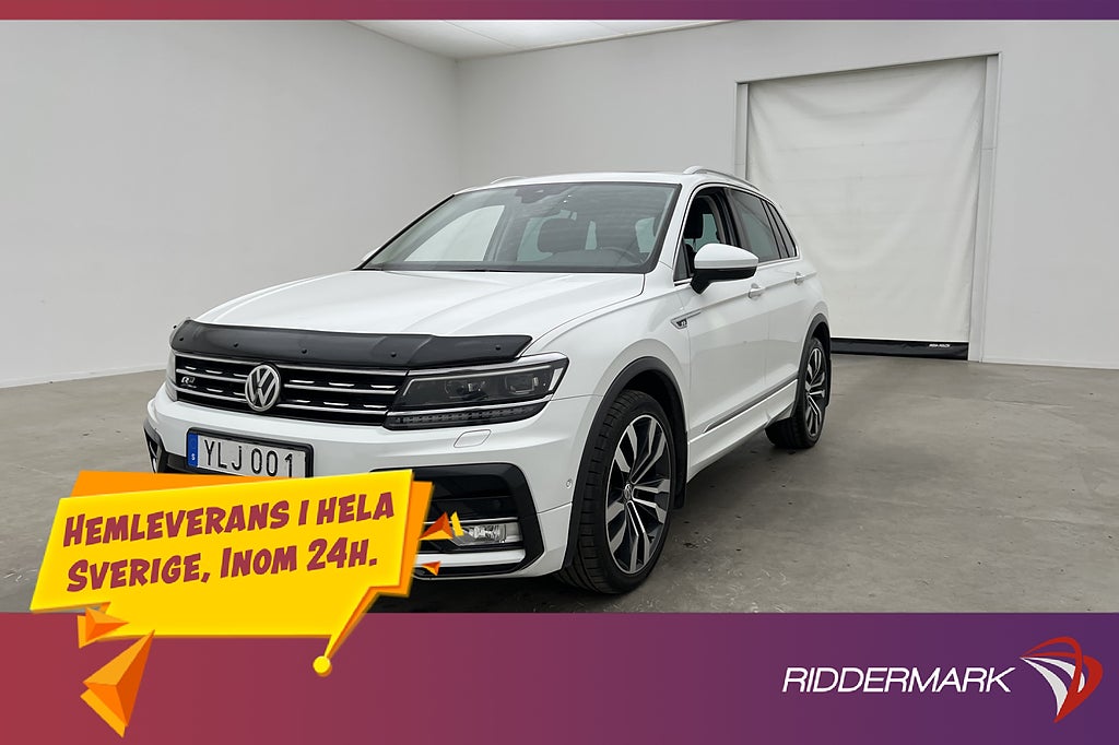 Volkswagen Tiguan TDI 4M R-Line Pano Cockpit Skinn Värm Drag