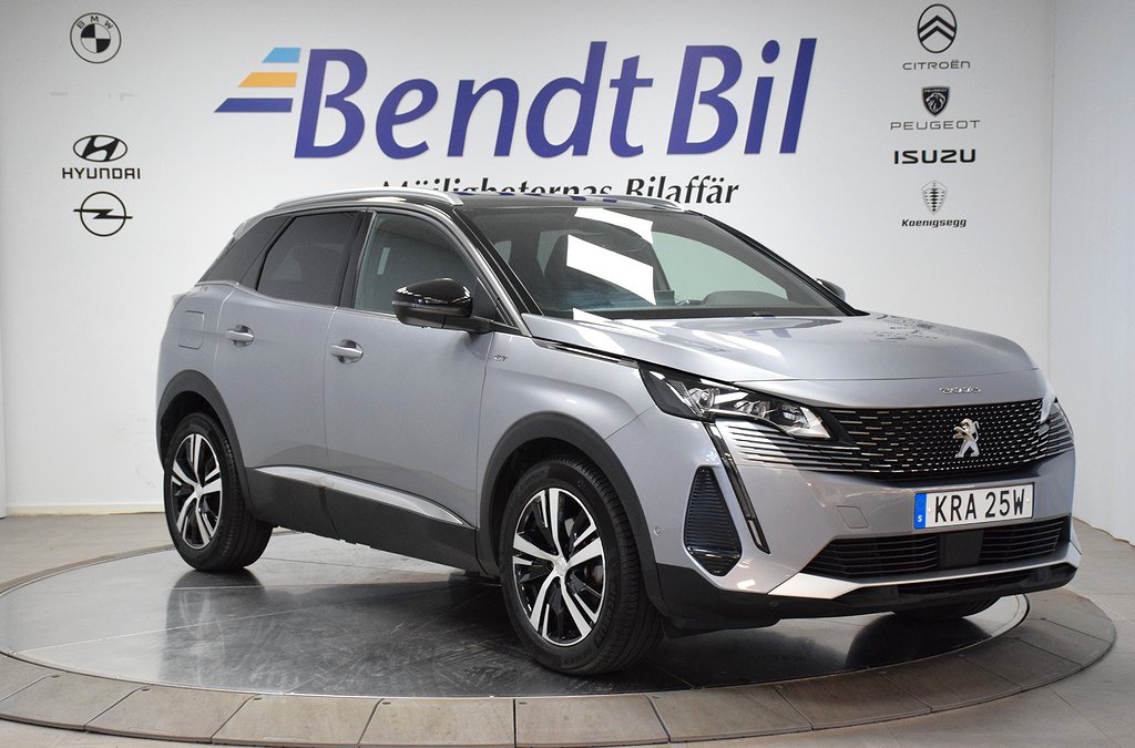 Peugeot 3008 GT 1.2 PureTech 130hk Automat