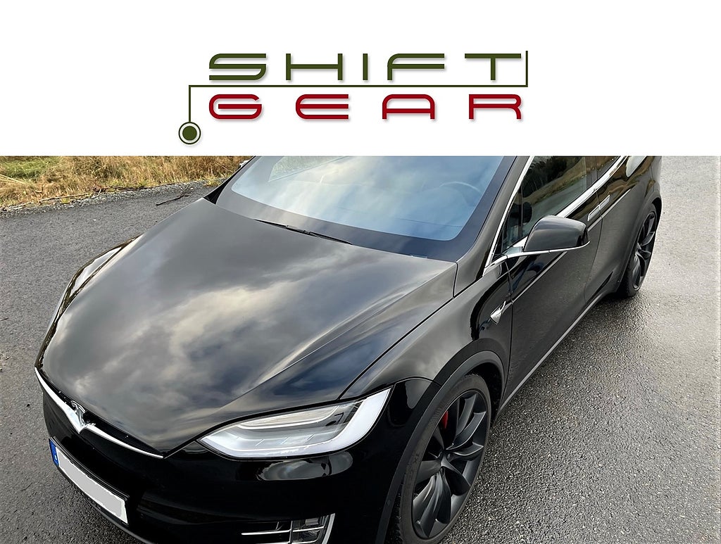 Tesla Model X PERFORMANCE LUDICROUS+ RAVEN 7-sits 815hk