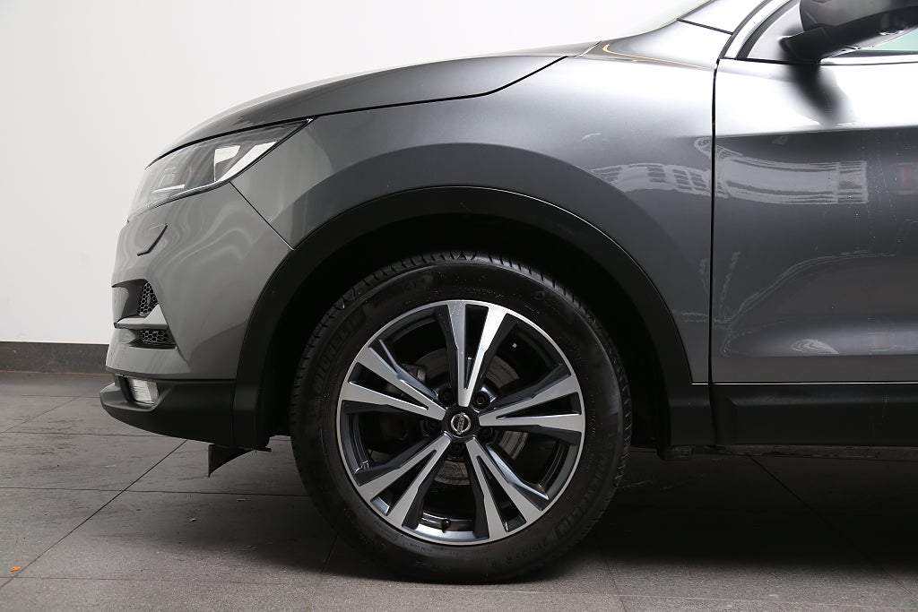 Nissan Qashqai 1,3 DIG-T 158hk Aut Navi 360°-kamera Dragkrok 2021