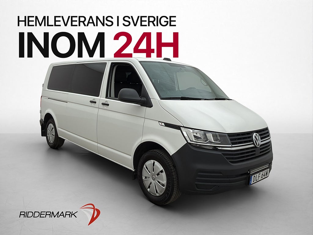 Volkswagen Transporter Kombi Värmare Dragkrok 9-Sits CARPLAY