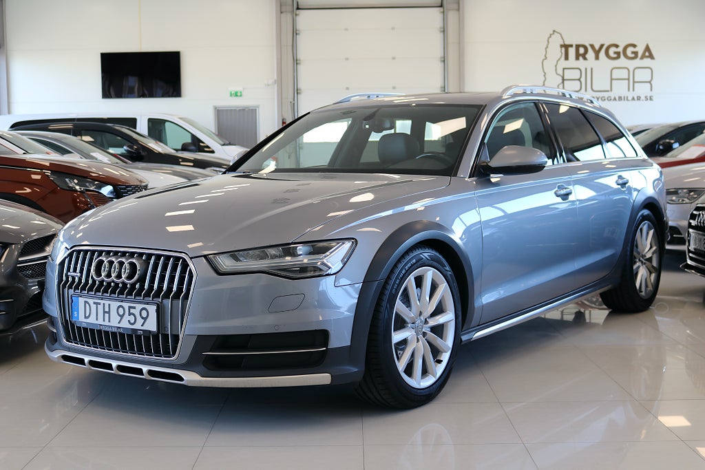 Audi A6 allroad 3.0 TDI V6 272hk/Drag/Led/D-Värm/Pano/B-kam/GPS