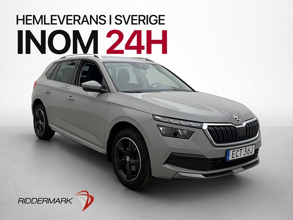 Skoda Kamiq 1.0 TSI 110hk Style Drag Kamera Rattvärm CarPlay