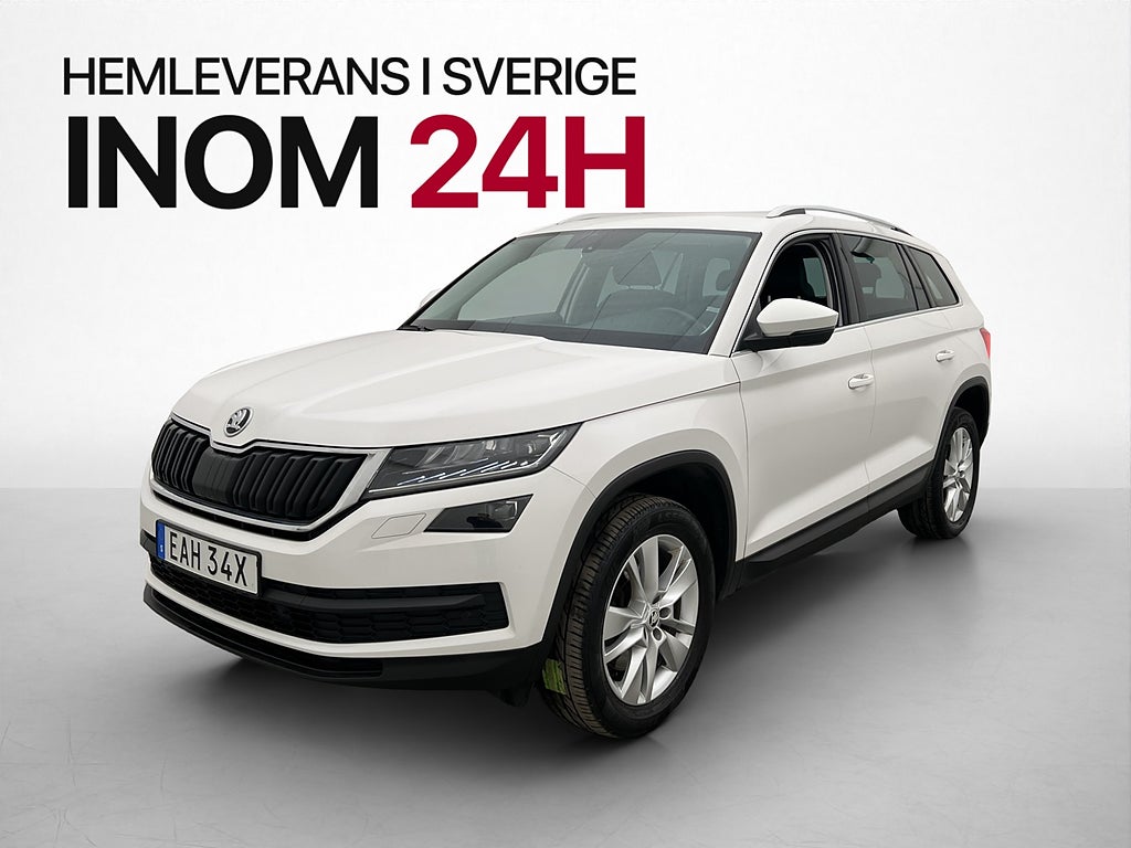 Skoda Kodiaq TDI 4x4 Businessline Canton Kamera värme Drag