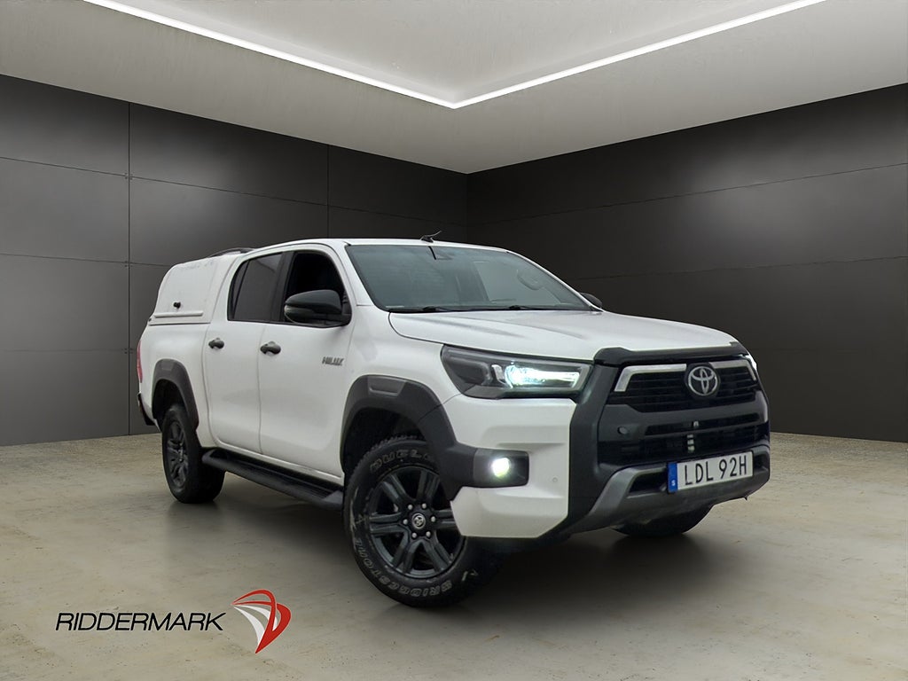 Toyota Hilux Invincible 2.8 4WD Kåpa Moms JBL Drag Diff