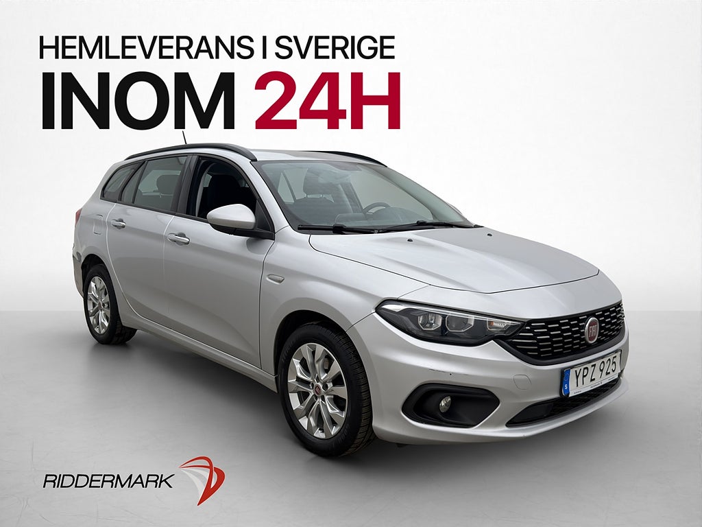 Fiat Tipo Kombi 120hk Lounge P-Sensorer CarPlay Farthållare