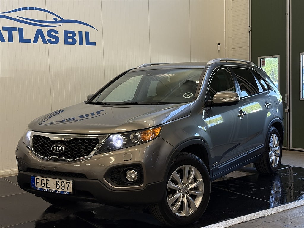 Kia Sorento 2.2 CRDi 4WD Auto 197hk EX|7sitsig|Drag|B-kam|Ny servad|
