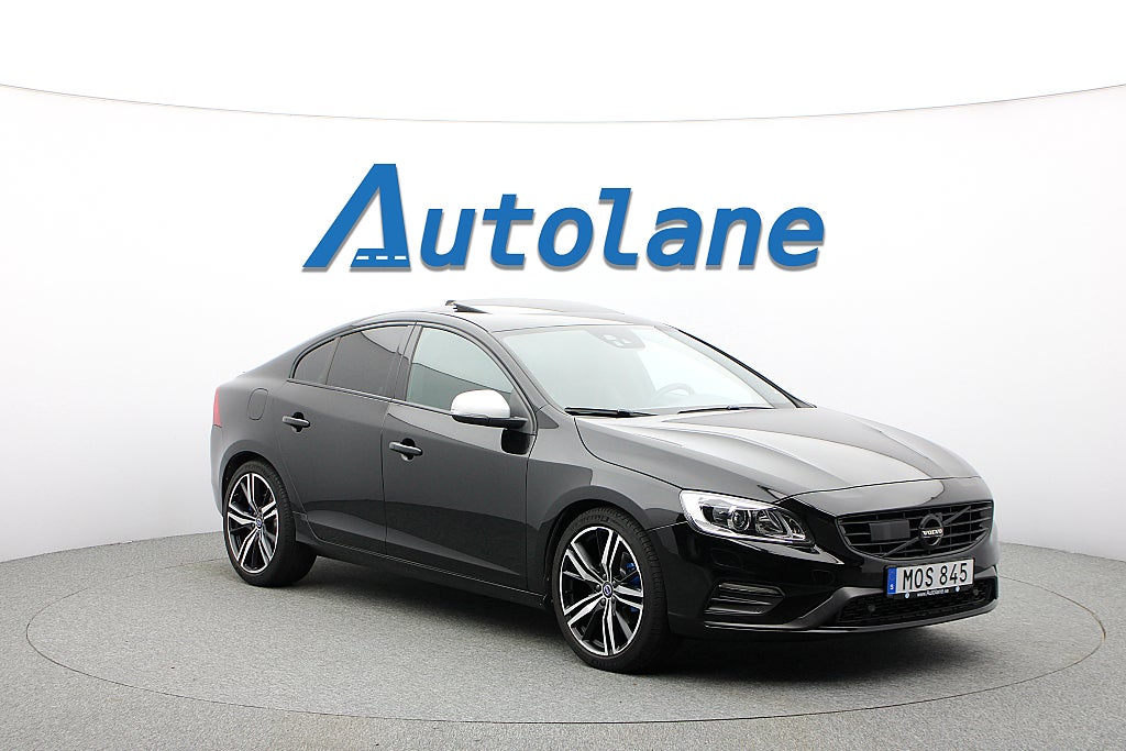 Volvo S60 D4 R-Design, Taklucka, Carplay, Skinn 190hk
