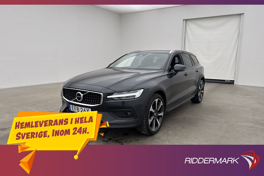 Volvo V60 Cross Country D4 AWD 200hk Polestar Pano Läder VoC