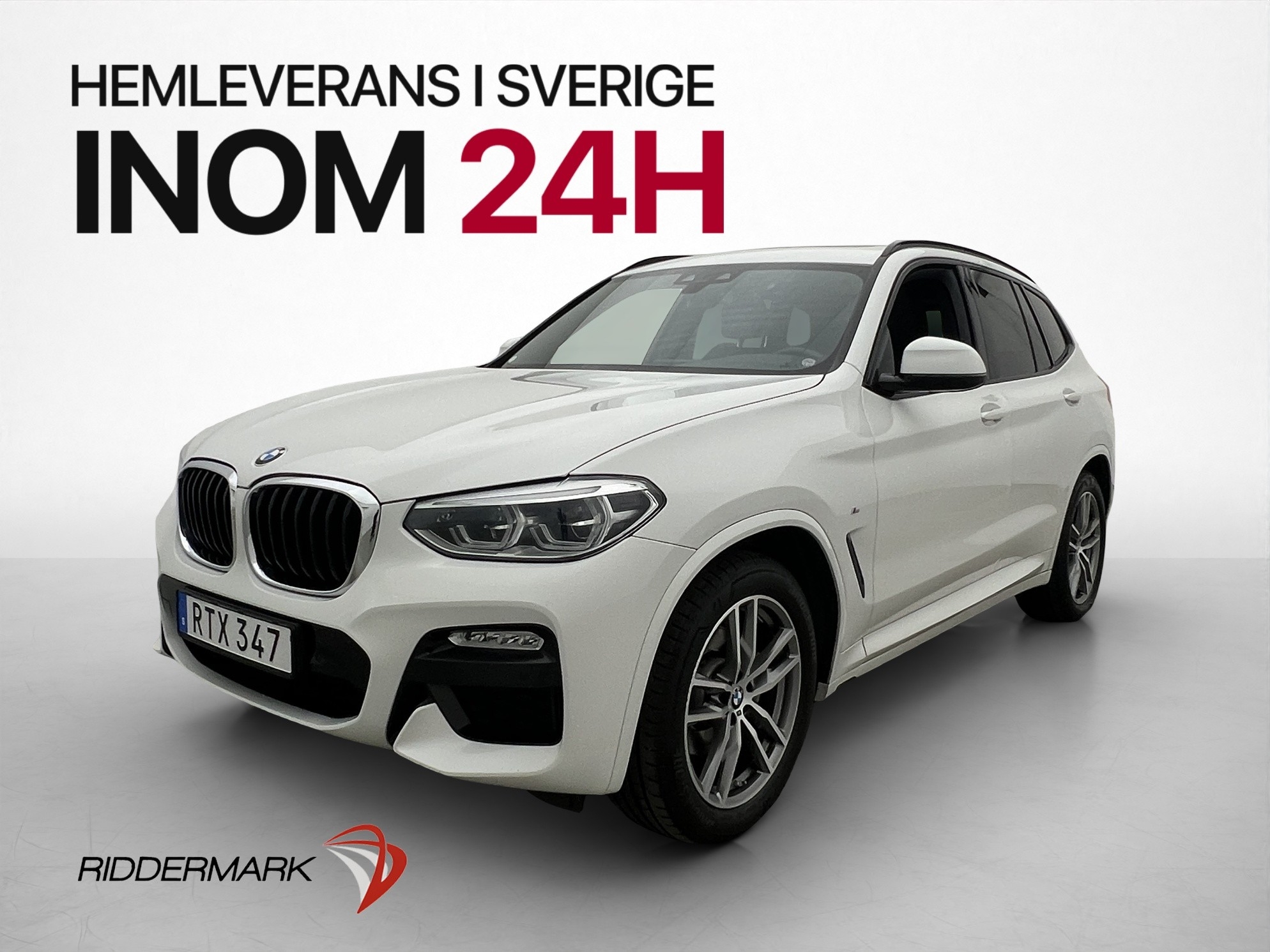 BMW X3 xDrive20d M Sport Pano Drag HiFi 2018, bild 3/70