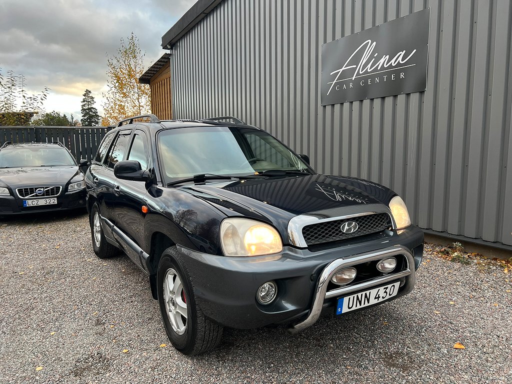 Hyundai Santa Fe 2.4 4WD P-Sensor Dragkrok M/K-Värme 