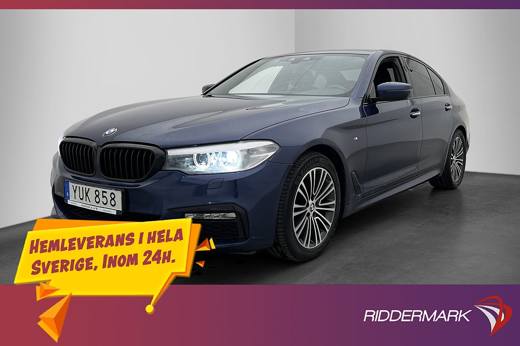 BMW 520 d xDrive Sedan M Sport Drag Kamera HiFi Rattvärme