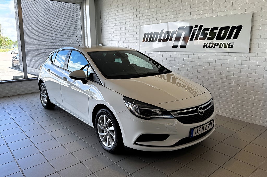 Opel Astra 1.0T 105hk Rattvärme ACC Carplay V-hjul Årsskatt 360:-