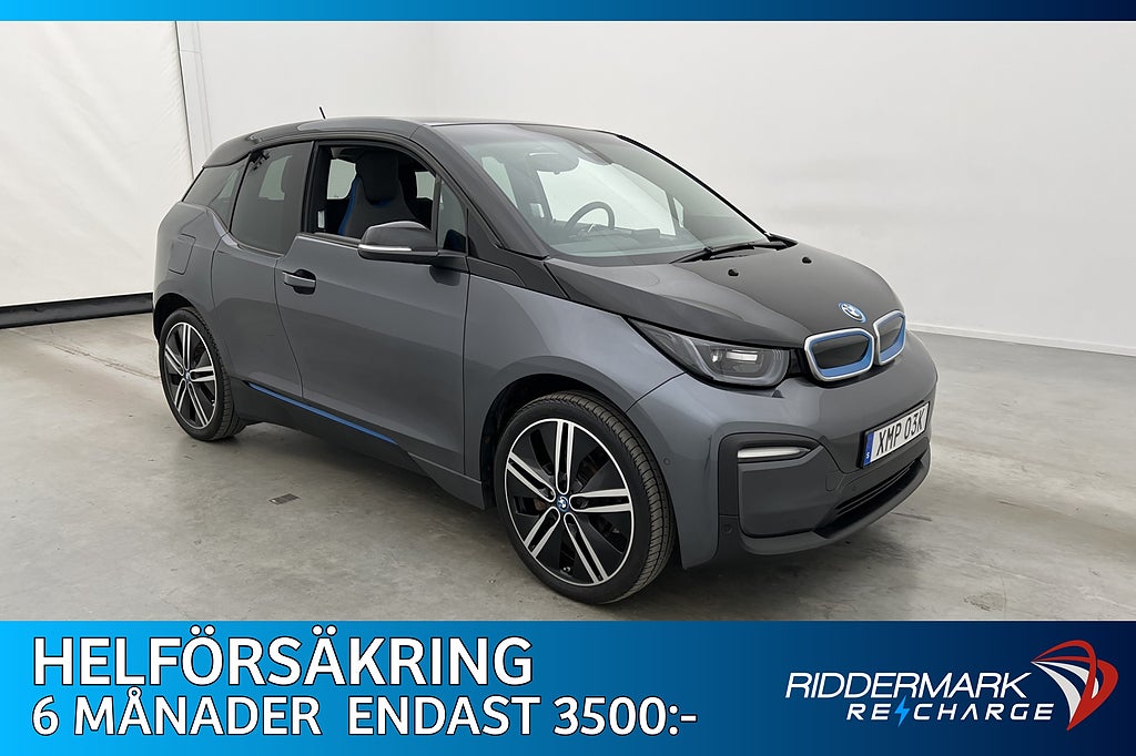 BMW i3 120 Ah Värmepump Backkamera Navigation