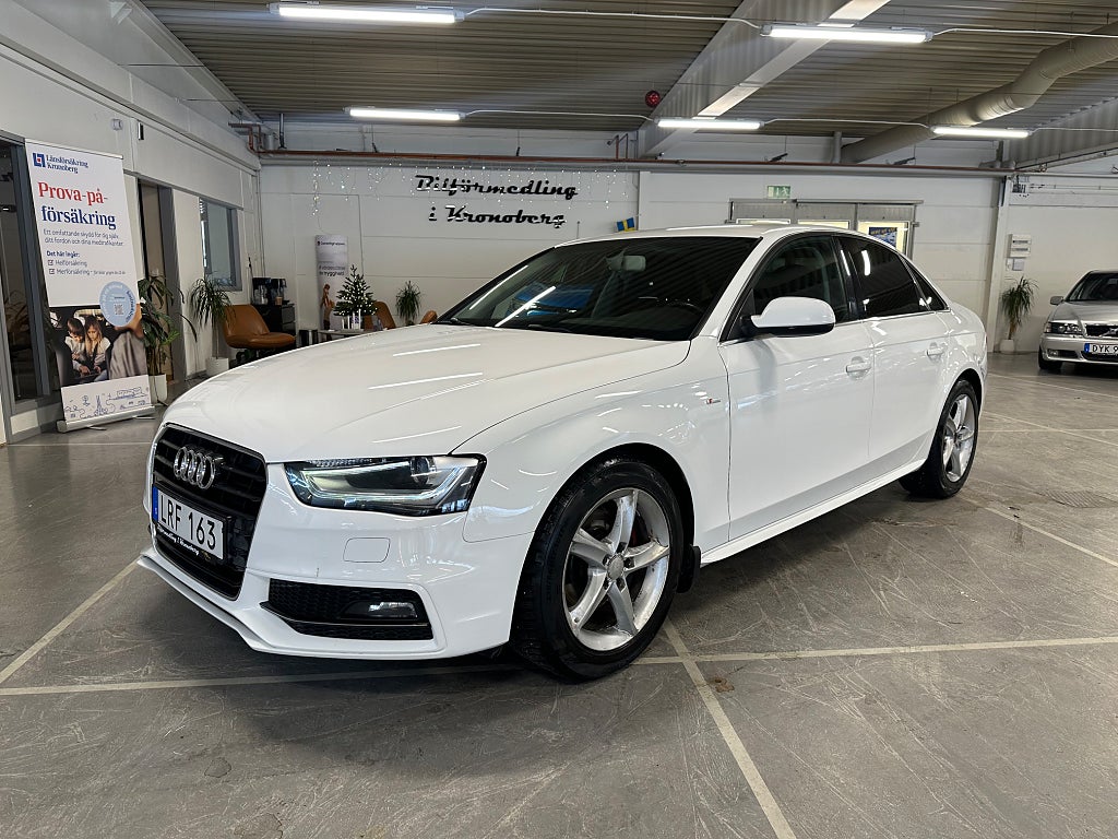 Audi A4 Sedan 2.0 TDI S-Line Alpine Edition, Sport Plus P-Sensorer
