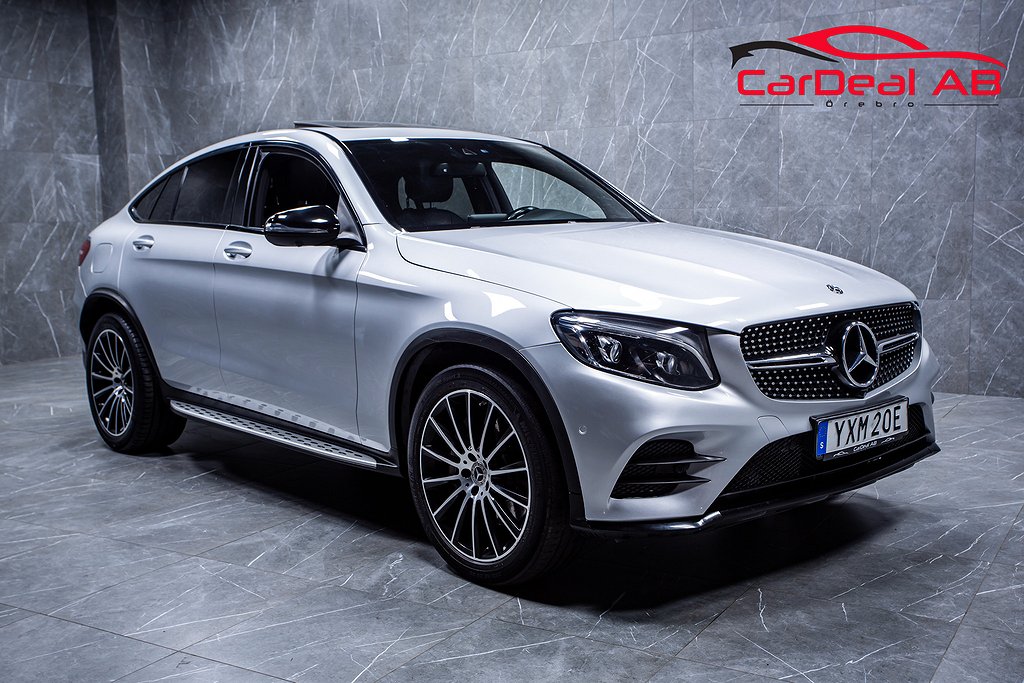 Mercedes-Benz GLC 220 d Coupé 4M AMG Pano Burmester Värmare