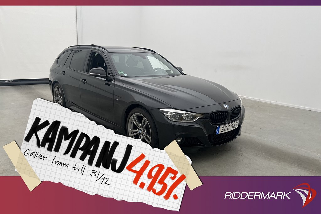 BMW 318 d Touring 150hk M Sport HUD HiFi Navi Ra 4,95% Ränta