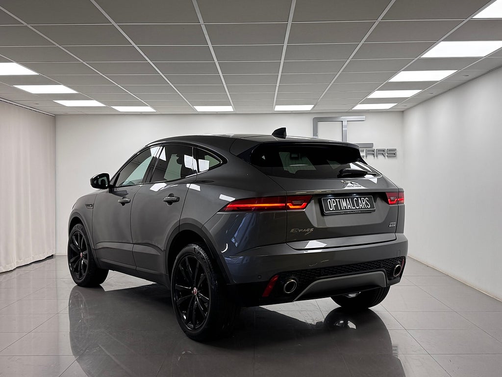Jaguar E-PACE P200 AWD Svensksåld Black EDT. Meridian Navi LED bild 14