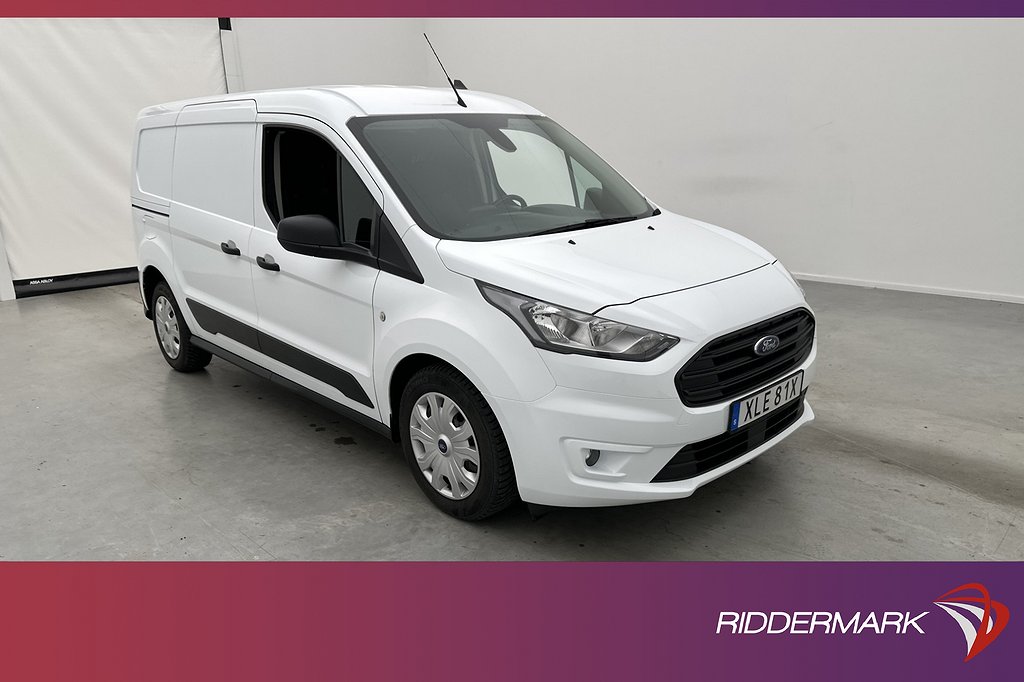 Ford Transit Connect LWB Värm 2xDörr Drag CARPLAY B-Kamera