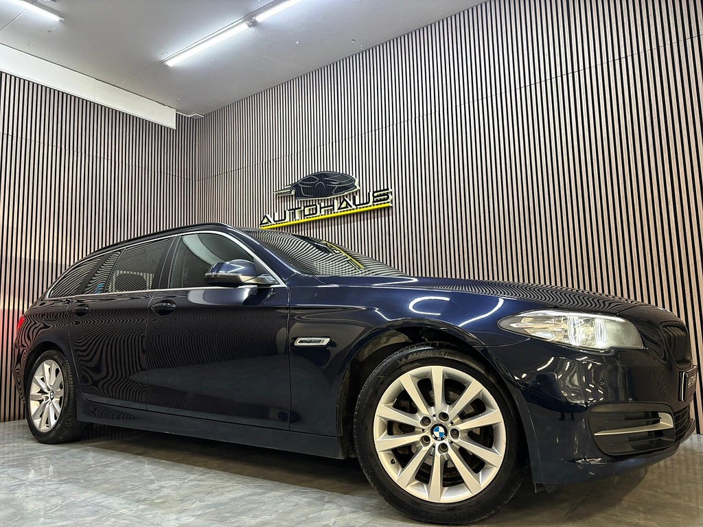 BMW 520d D xDrive Touring 190hk Dragkrok Motorvärmare 1,95% 