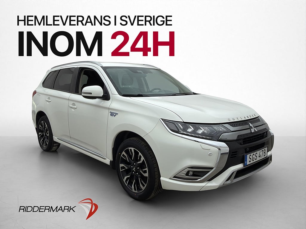 Mitsubishi Outlander AWD PHEV 224hk Kamera Drag M/K Värmare