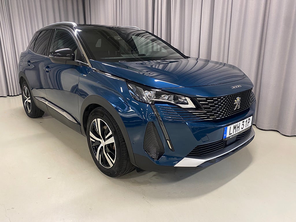 Peugeot 3008 GT Laddhybrid 225hk Automat Adaptiv farth GPS