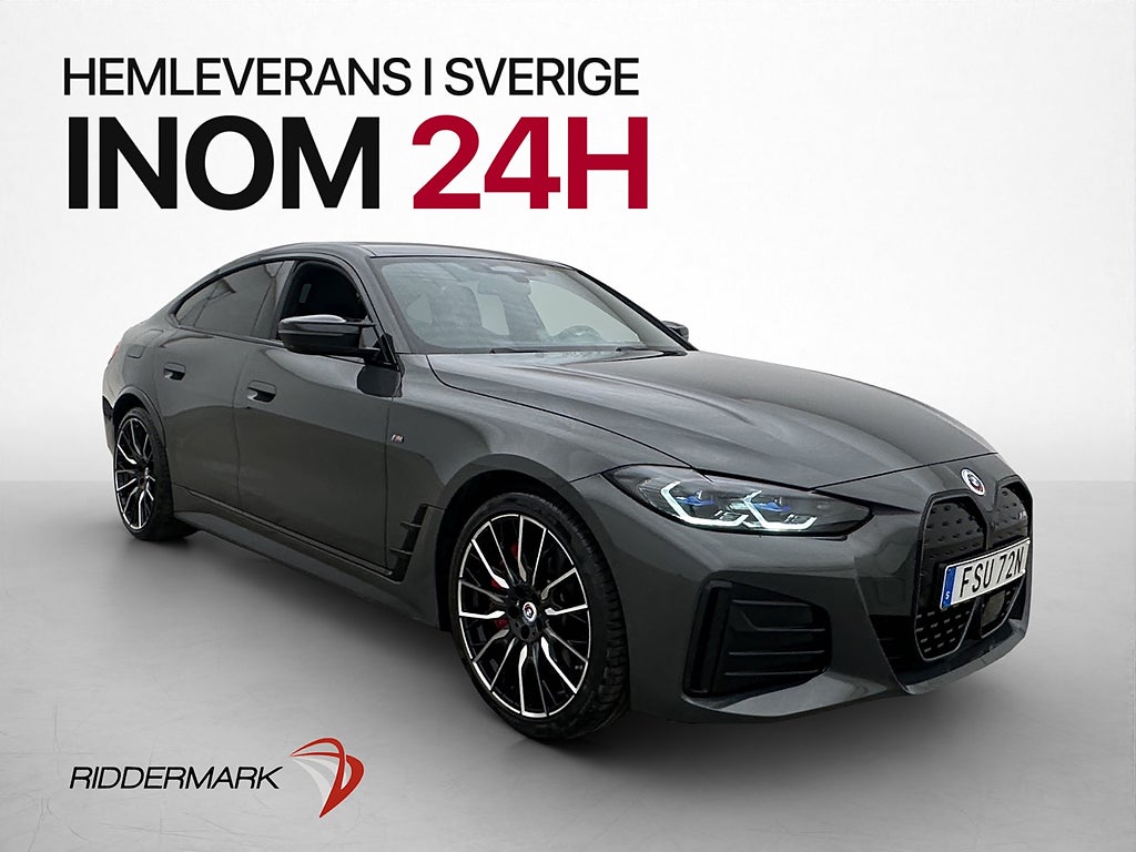 BMW i4 M50 xDrive Gran Coupé M Sport Wide H/K HuD T-Lucka