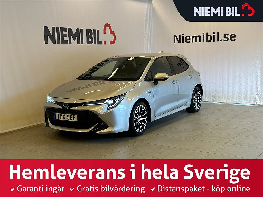 Toyota Corolla Hybrid Style MoK-Värme/Kamera/Rattvärme/SoV