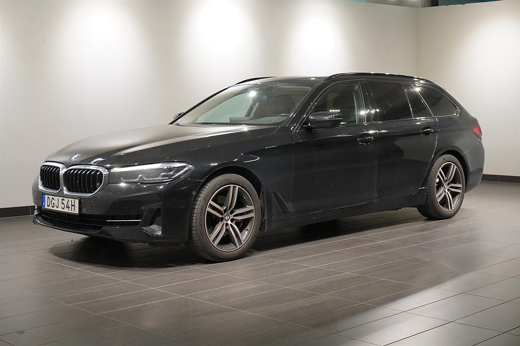 BMW 520d Touring Drag Läder Winterpaket PA